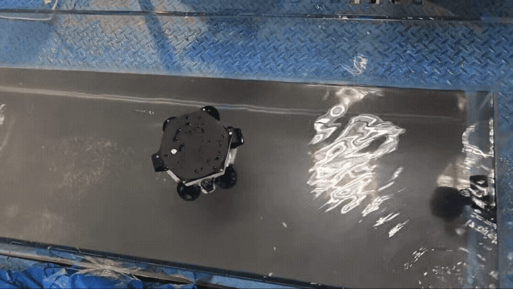 Underwater robot project demo